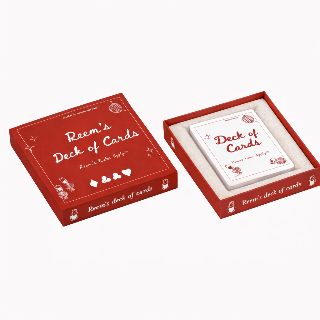 Customize your cards (maroon edition)